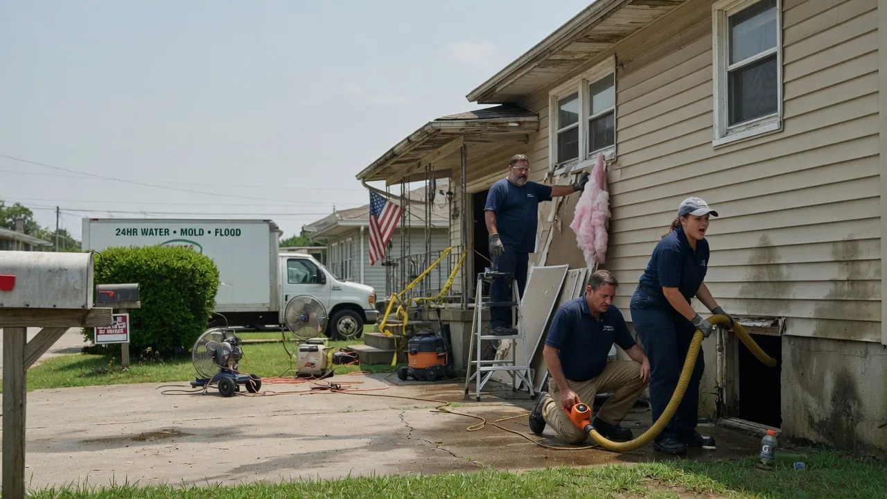 Water Damage Repair in East New Market, MD near me